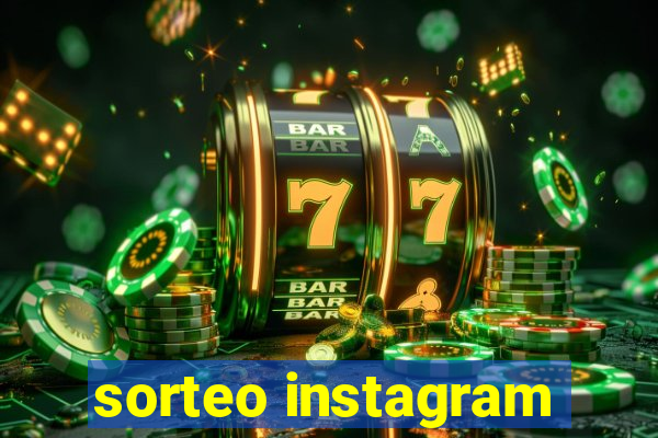 sorteo instagram